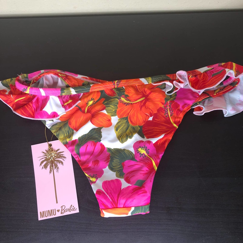 Show Me Your MuMu Barbie Swim Bottoms, S - Picture 2 of 4